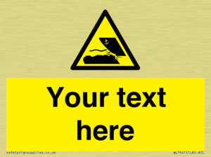 Custom Warning submerged objects in watercraft areas